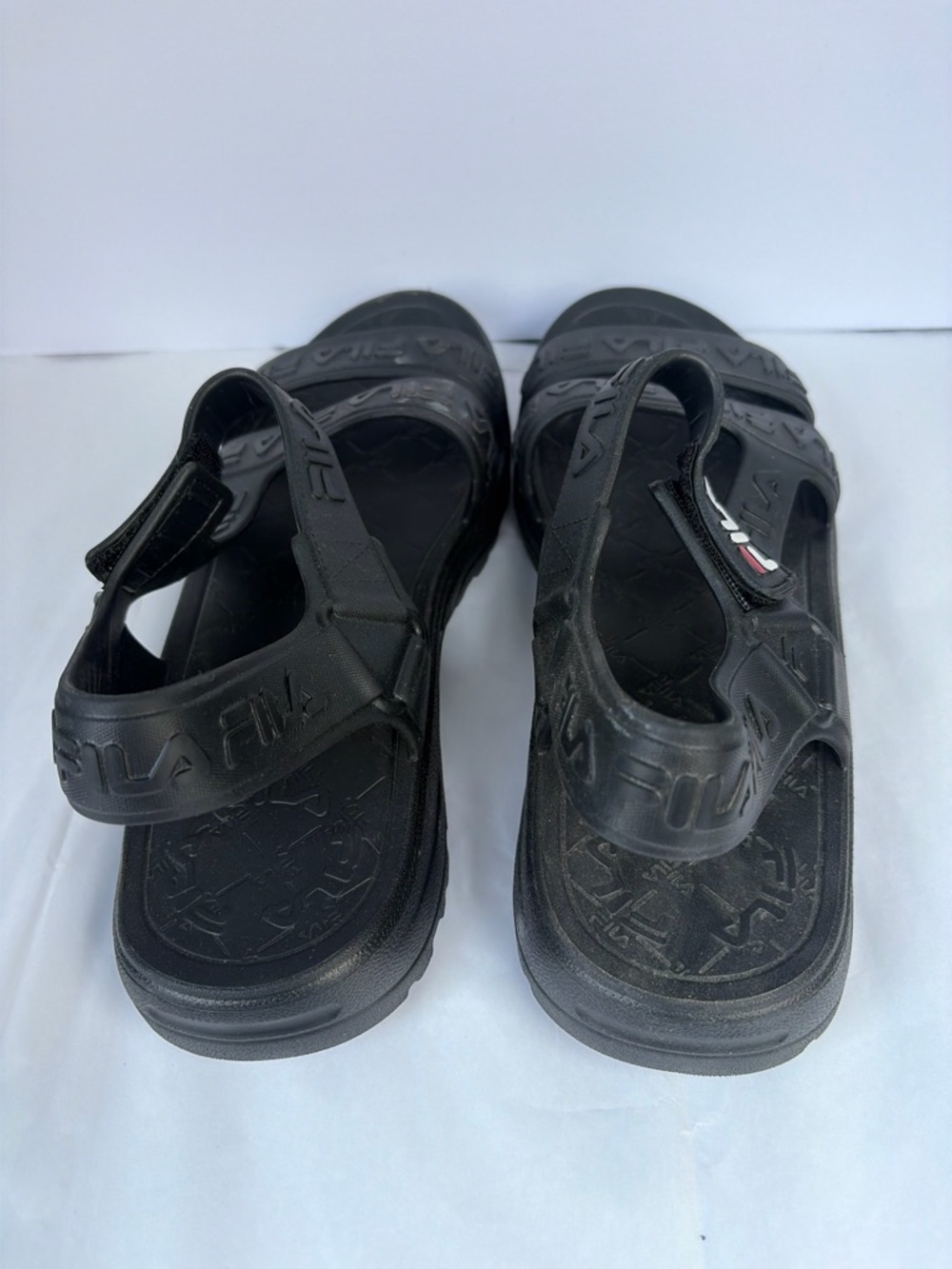 Fila Black Outdoor Sandals Men’s 11 - Picture 4 of 7